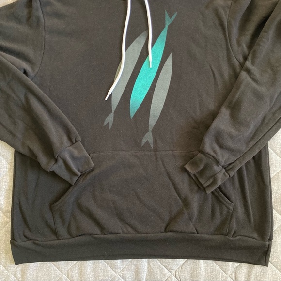 The Chosen Hoodie Unisex Adult XL Jesus Fish Black Pullover Official TV Merch - Picture 4 of 10